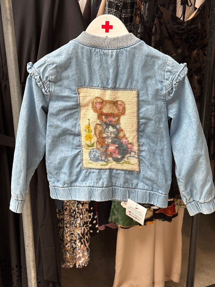 Upcyklet jakke fra H&M